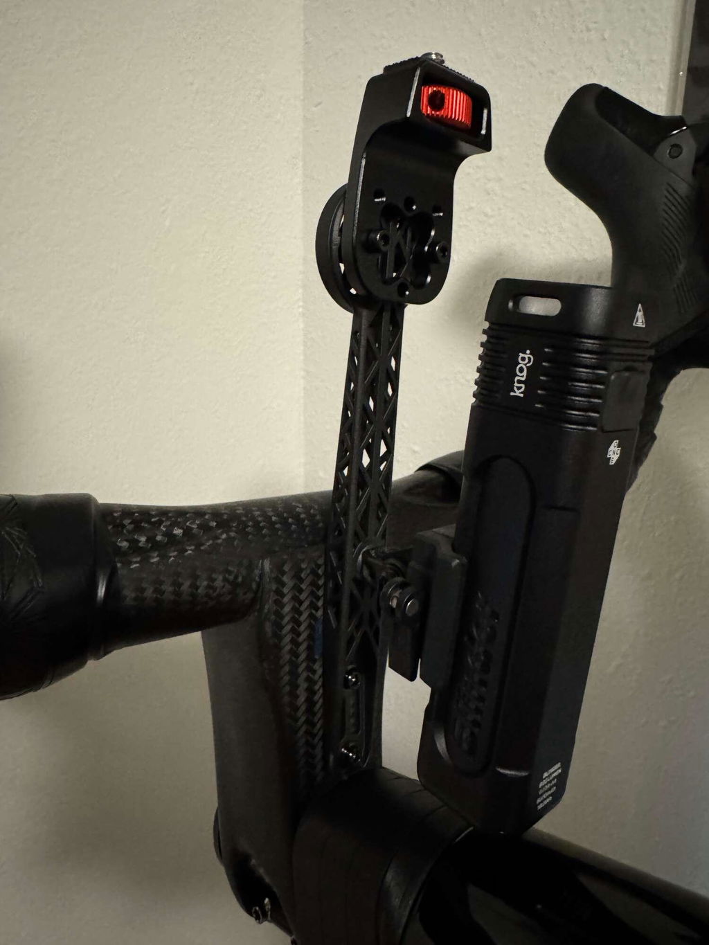 THM Frontale ICR / Aero Titanium 3D Print Computer Mount | Garmin Wahoo Bryton | Team Series