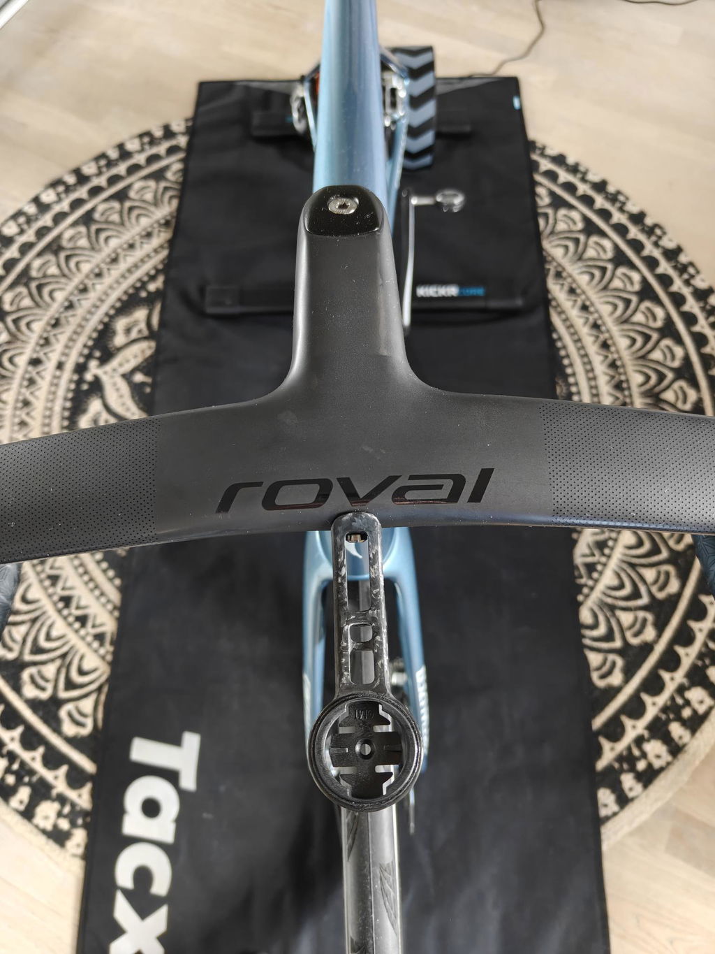 TiParts CARBON ROVAL Rapide Computer Mount | Specialized/S-Works | Garmin Wahoo
