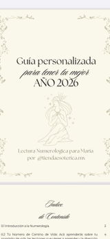 Lectura Numerológica para tener Tu Mejor Año 2026.