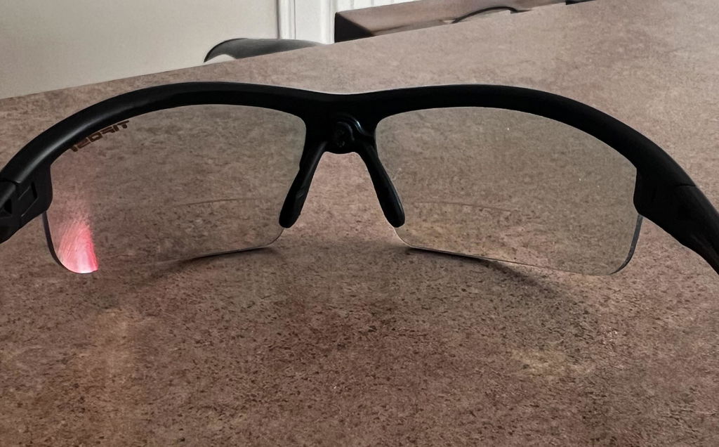 Rivet Readers | Reader Sunglasses for Sports | Blackout Frame