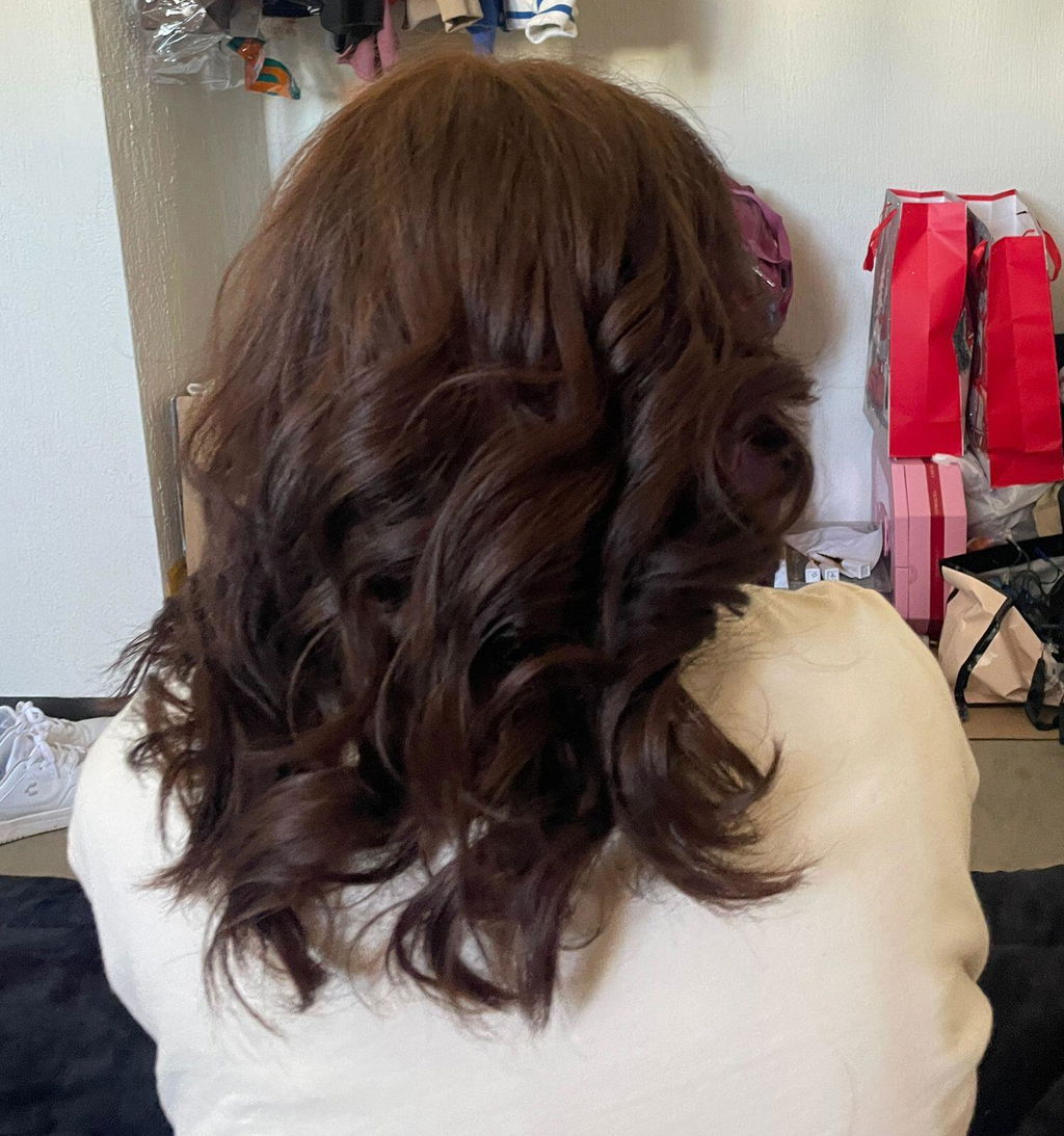 Secadora de Cabello Rizador 2 Barriles 25 mm Majesty Peach Tourmaline Timco SDD104