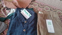 Maroon Corduroy Top with Flared Pants Set (2pc)