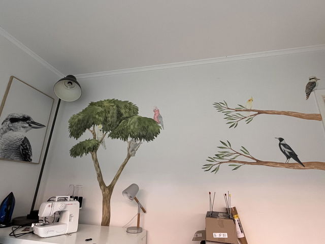 Customer photo: Australian Gum Tree Wall Decals