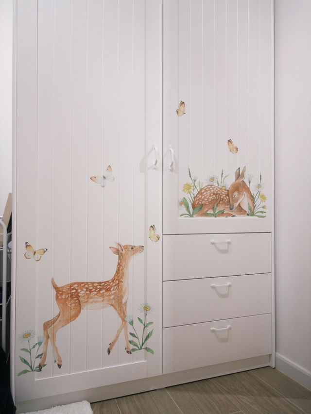 Customer photo: Deer Wall Decals