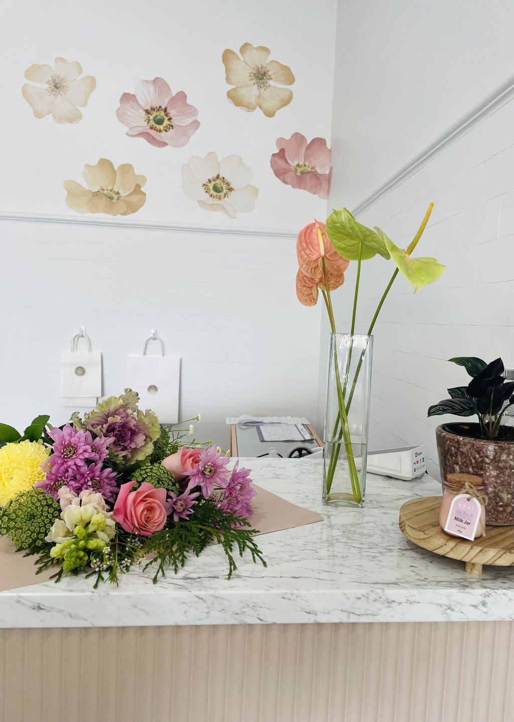 Marigold Floral Wall Decals
