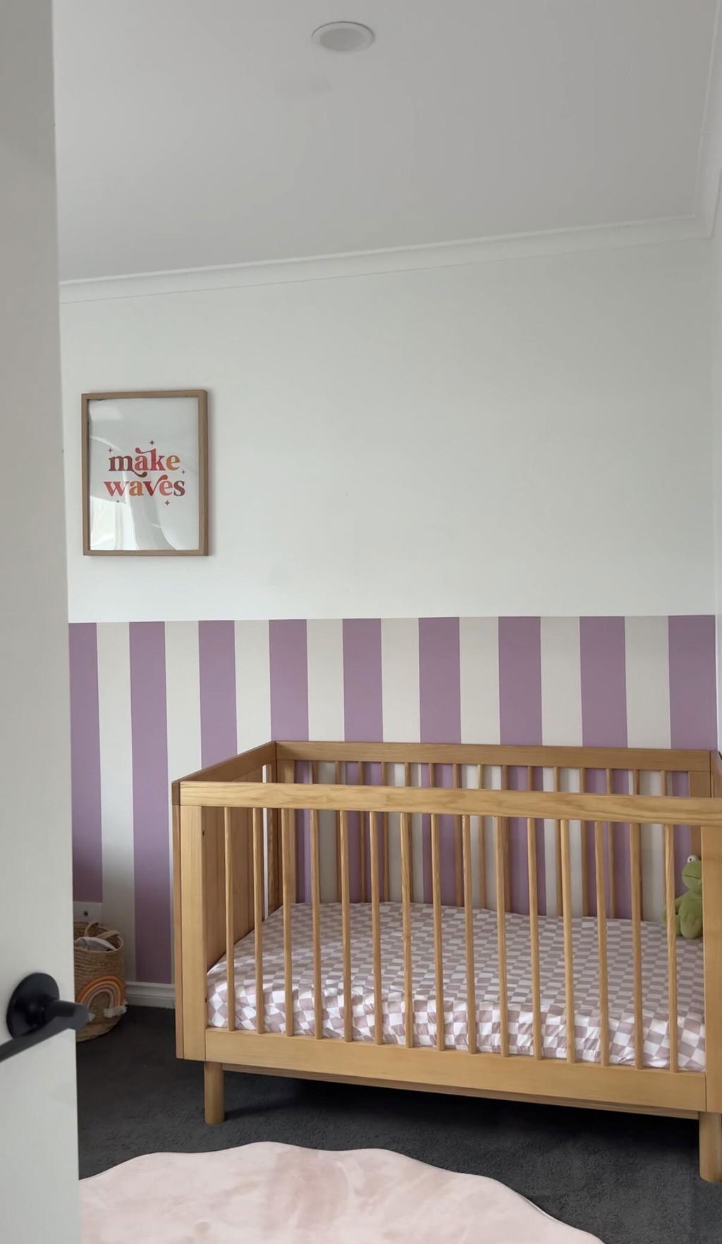 Half Wall Panels - Wide Stripe