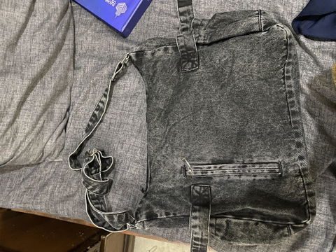 Sky - Black Stonewashed Crossbody