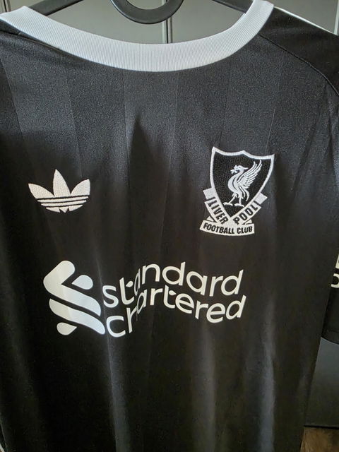 Męska Koszulka Bramkarska Liverpool 2025/26 - Czarny