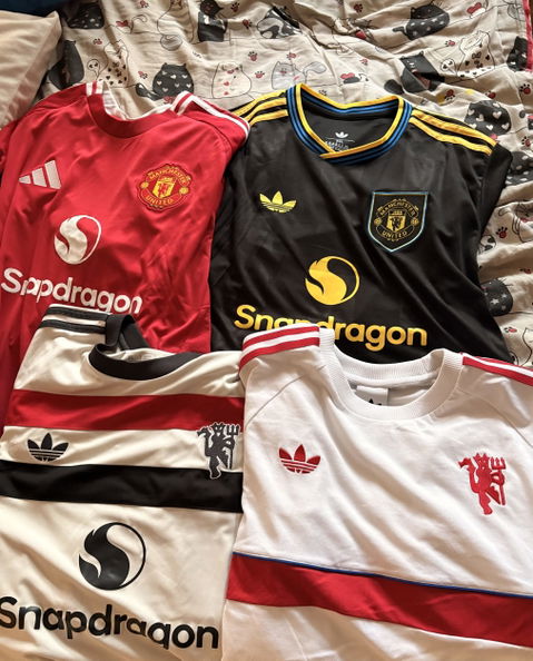 Męska Trzecia Koszulka Wyjazdowa Manchester United 2025/26