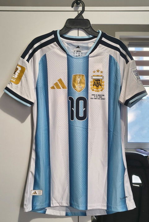 Męska domowa koszulka Argentyny Mundial 2026 (wersja zawodnicza)