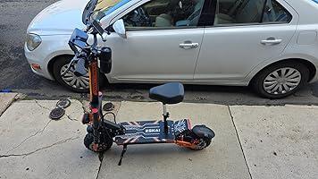 TopRiding ZSNAKE Z37 - Off-Road Electric Scooter | Dual Motors • 60+ Mile Range • 11″ Fat Tires • Hydraulic Brakes