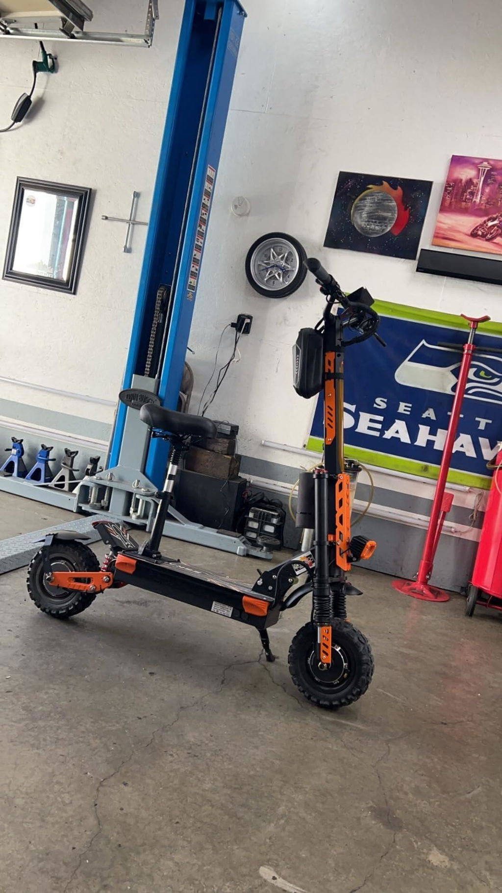 TopRiding ZSNAKE Z37 - Off-Road Electric Scooter | Dual Motors • 60+ Mile Range • 11″ Fat Tires • Hydraulic Brakes