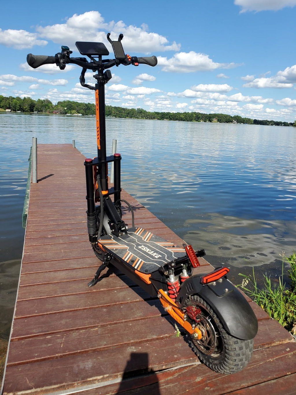 TopRiding ZSNAKE Z39 - Hyper Adult Electric Scooter, 13" Tires, Hydraulic Suspension, Popular in US & Canada