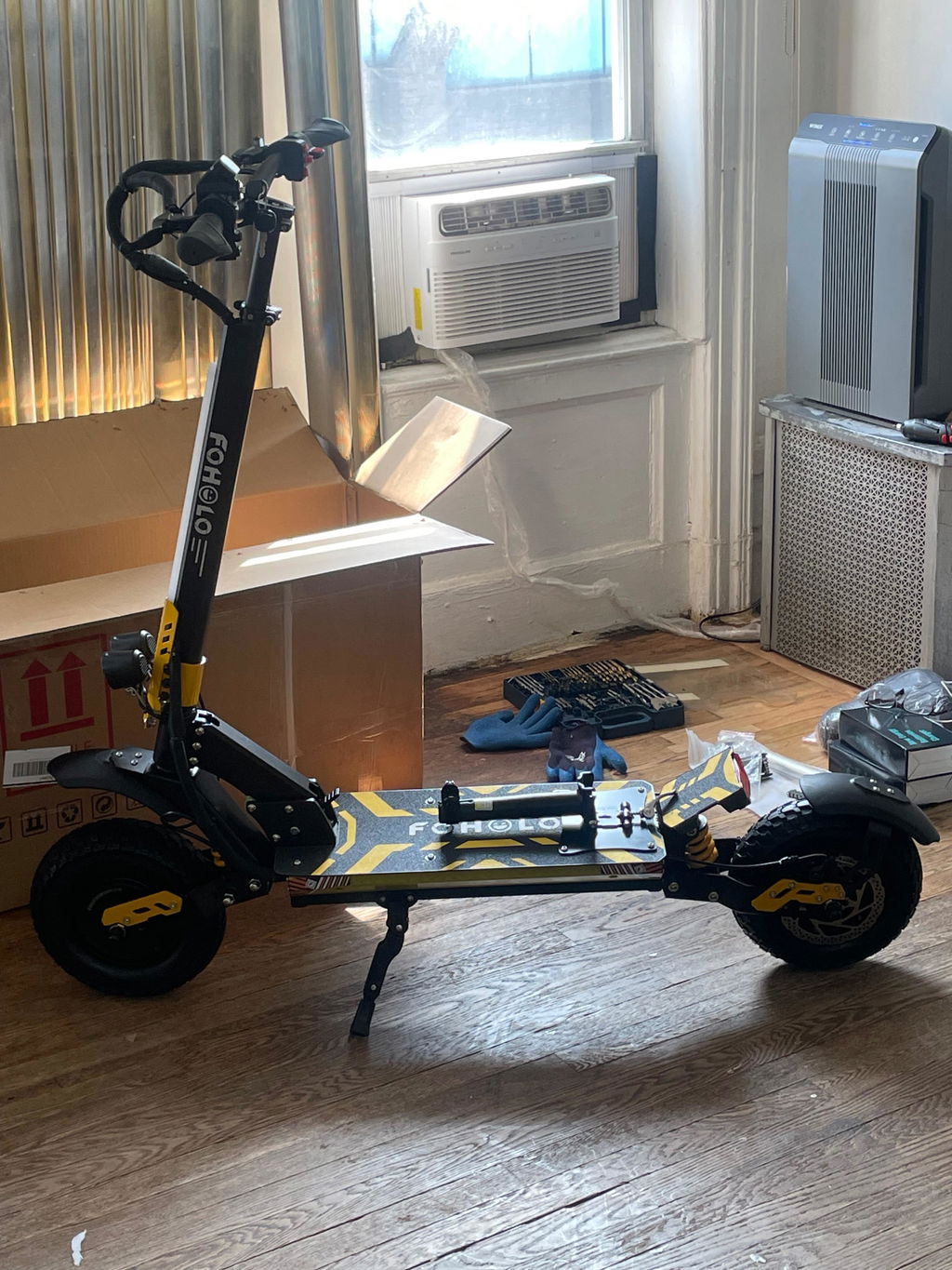 TopRiding FOHOLO F15 - Best Adult Electric Scooter Under 1000 USD | 50MPH Fast • 5600W Dual Motors • All-Terrain
