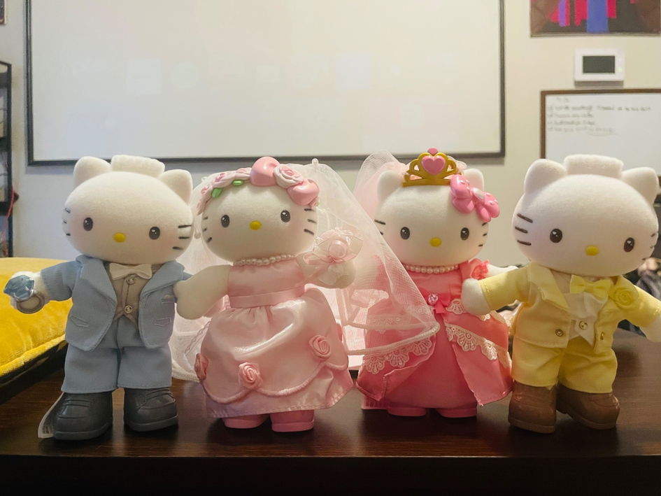 Hello Kitty & Dear Daniel Century Wedding Series Plush Blind Box