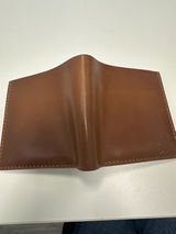 Rocado Shell Cordovan Wallet, Leather Bifold Wallet, Luxury Wallet