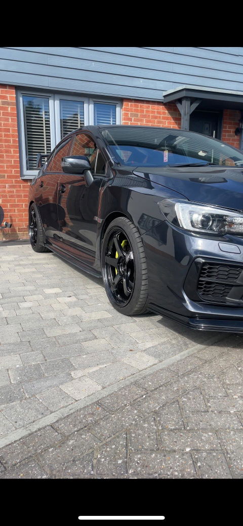 Advan GT Beyond Alloy Wheel - 19x9 ET35 5x114.3 Racing Titanium Black