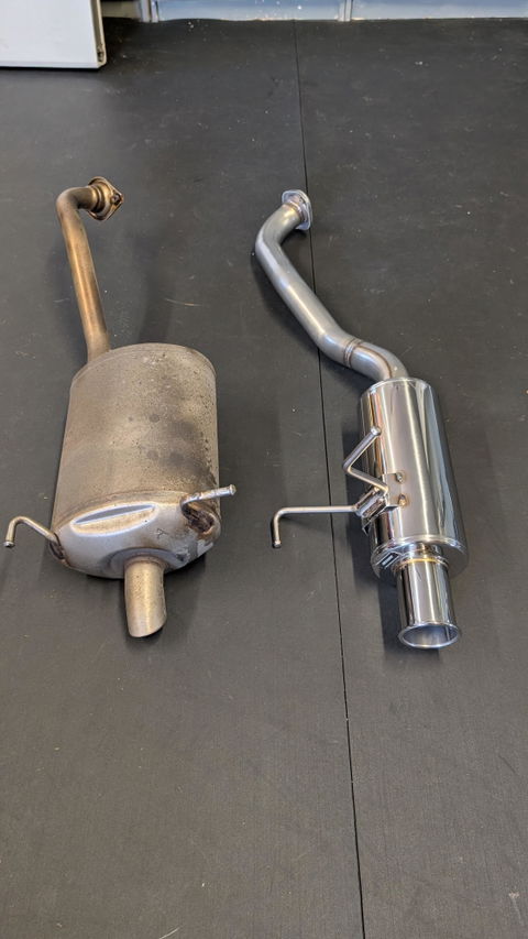 Spoon Sports N1 Exhaust Back Box - GK5 Honda Fit
