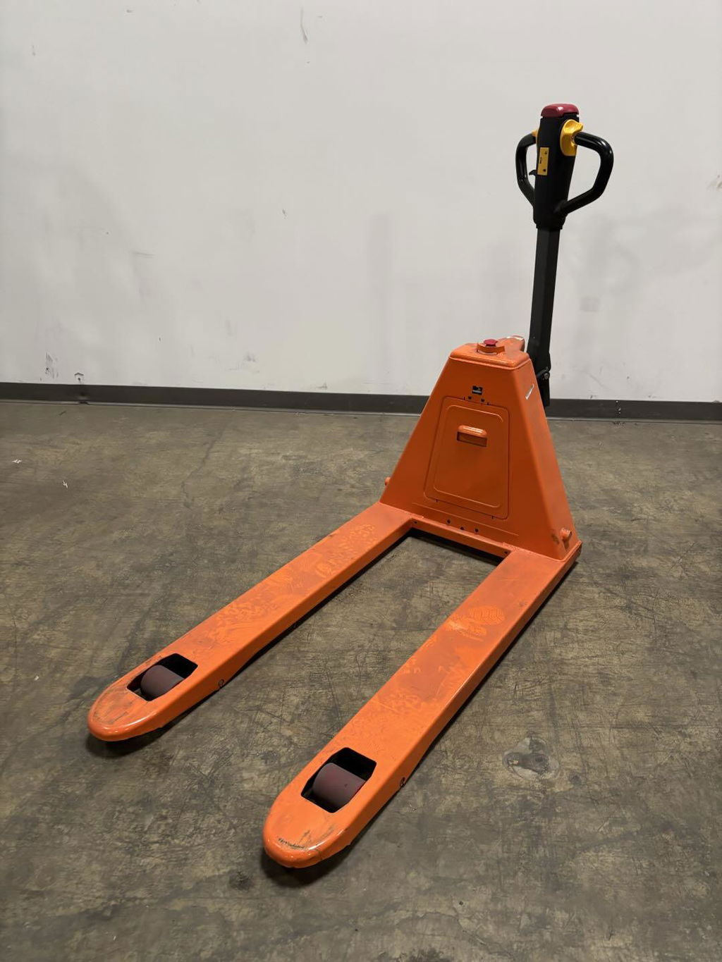 Electric Pallet Jack 3300 lb Capacity with 48"L x 27"W Forks Lithium Battery, T-1034