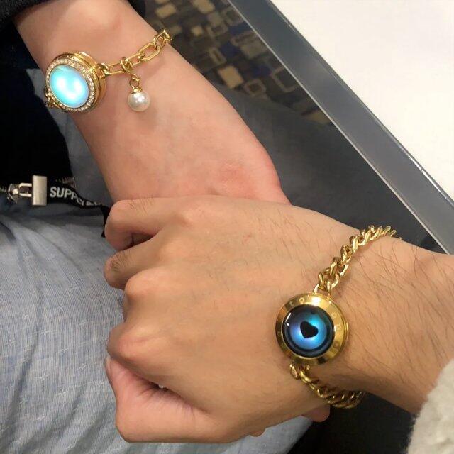 Soulmate 2.0 Touch Bracelets - Gold Cuban & Paperclip Chains