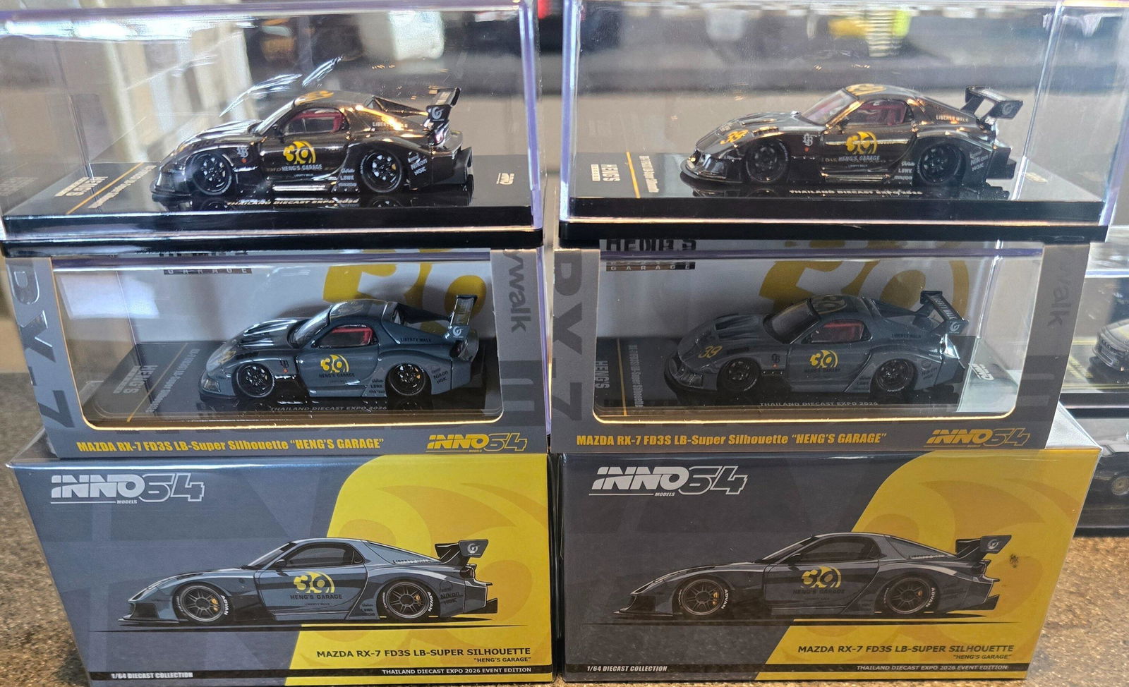 TARMAC WORKS] 1:64 Nissan VeilSide FFZ400 Fairlady Z Orange