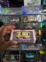 [POP RACE] 1:64 Singer DLS Turbo (Road) Gold