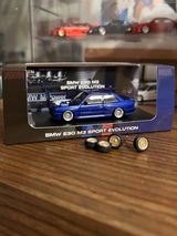 [MORTAL] 1:64 BMW E30 M3 Sport Evolution Blue