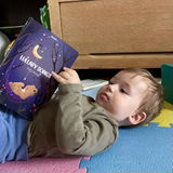 Interactive sound book for toddlers with lullabies