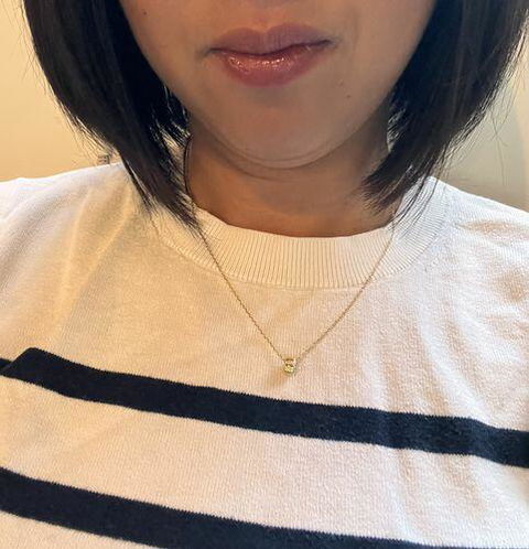 14k Gold Vermeil Stylish Mini Cascade Necklace