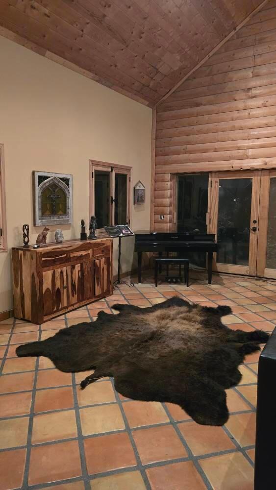 Bison Hide Rug | First-Grade Hair-On – Natural American Buffalo