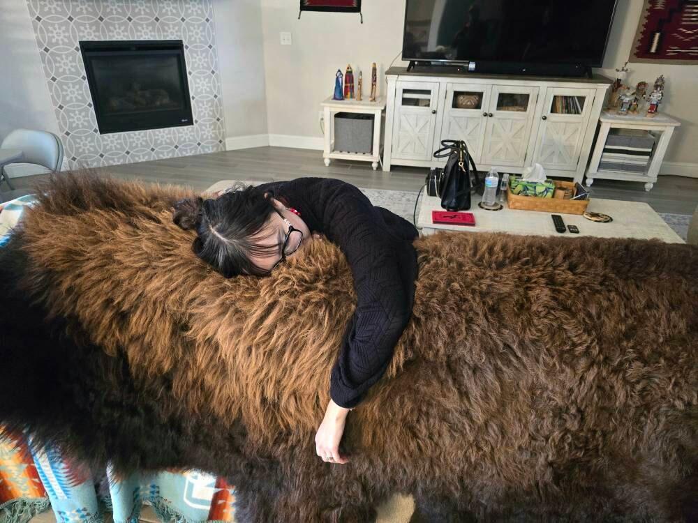 Bison Hide Rug | First-Grade Hair-On – Natural American Buffalo