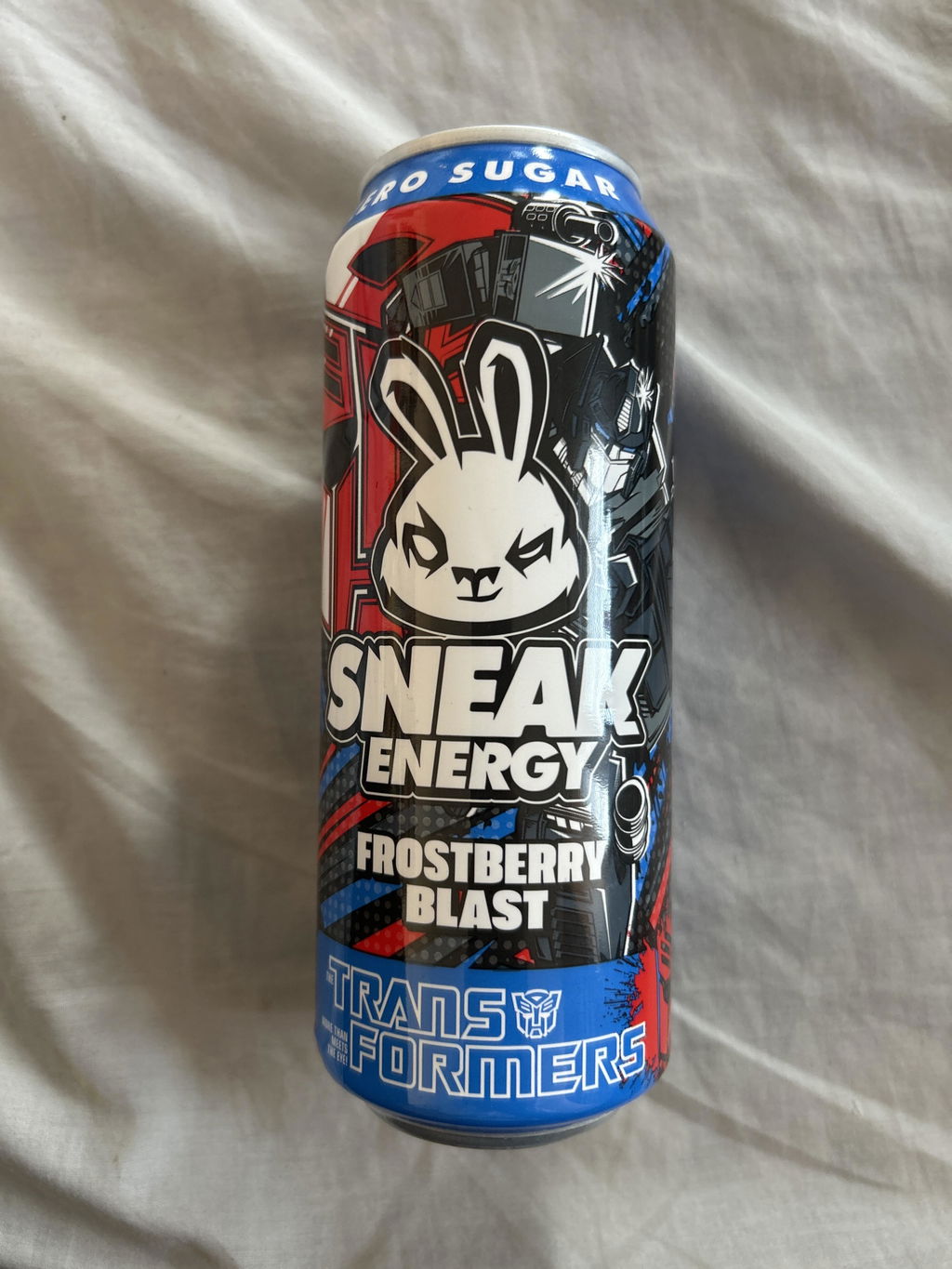Sneak x Transformers Frostberry Blast Energy Drink 500ml