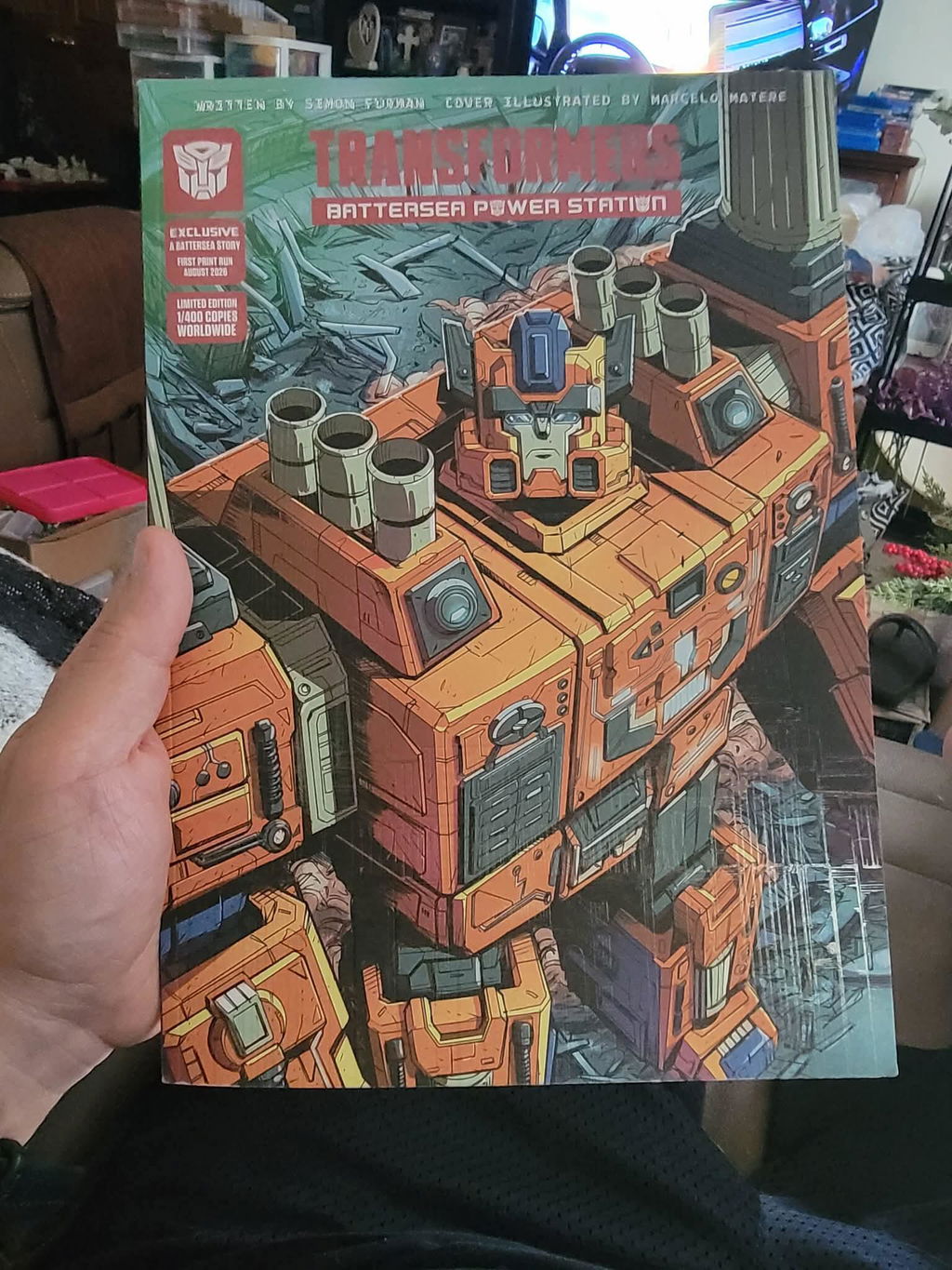 Powerplex Book Variant Cover #3 (Marcelo Matere)