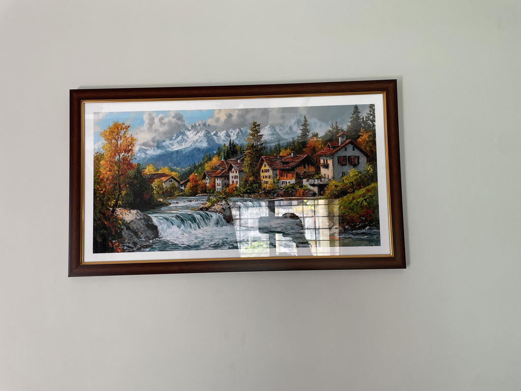 Flowing through the Alps - Vaastu Art