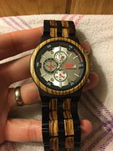Amare III | Ebony & Zebrawood