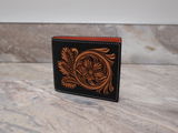 HandMade Bifold Black Wallet