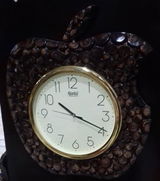 Orchard Glow Handcrafted Wooden Clock