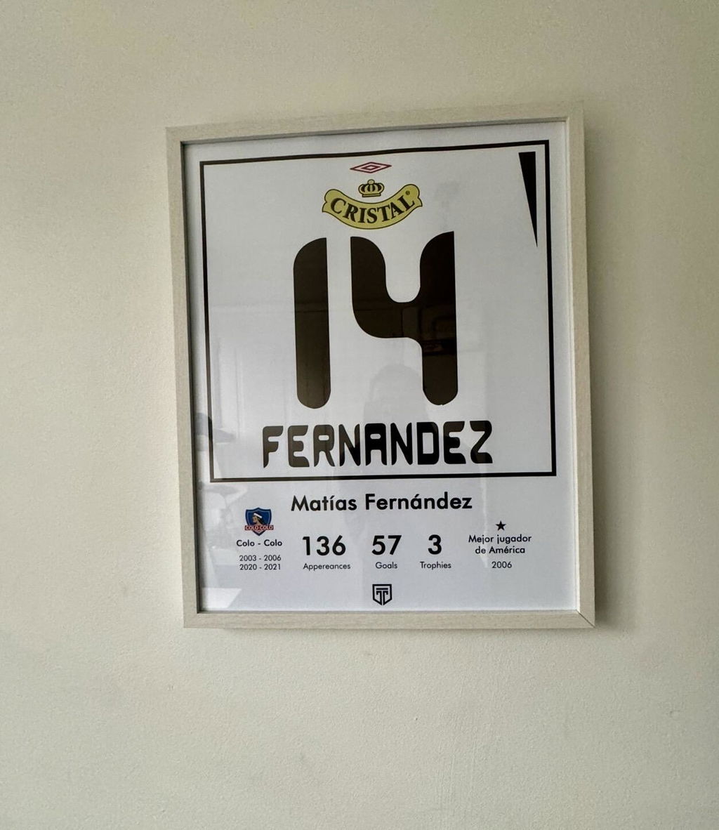 CUADRO MATÍAS FERNÁNDEZ COLO COLO HOF