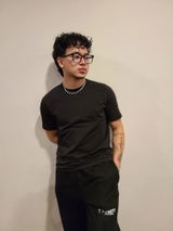 [Charcoal] Fleece Lined Straight Leg Pants