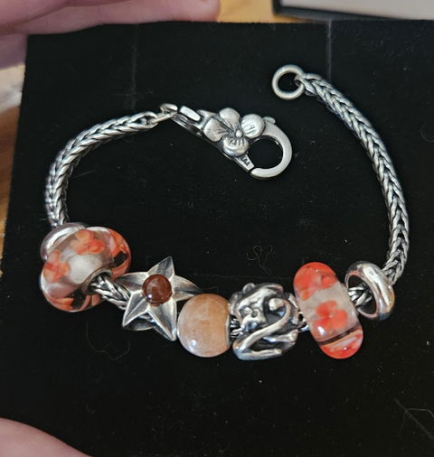 Flower Clasp, Silver