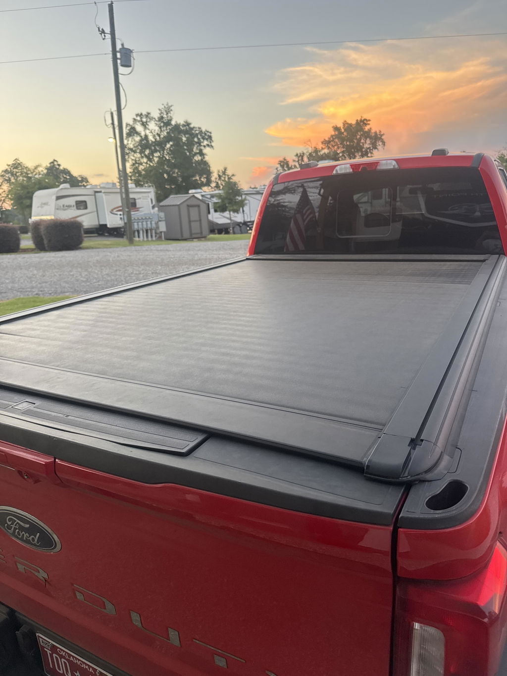 Pace Edwards UltraGroove Manual Retractable Tonneau Cover For 2021-2026 Ford F-250/350/450 8' Bed - KRF177
