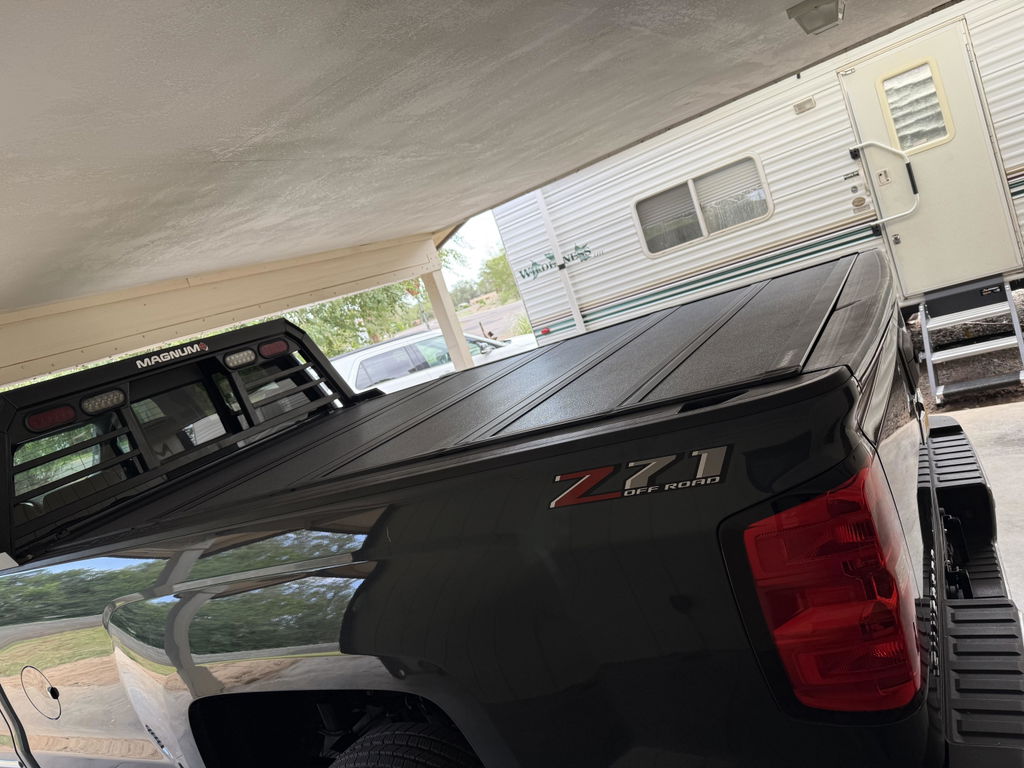 BAKFlip MX4 Hard Folding Tonneau Cover For 14-18 Chevrolet/GMC Silverado/Sierra 1500 & 15-19 2500/3500 8' Bed - 448122