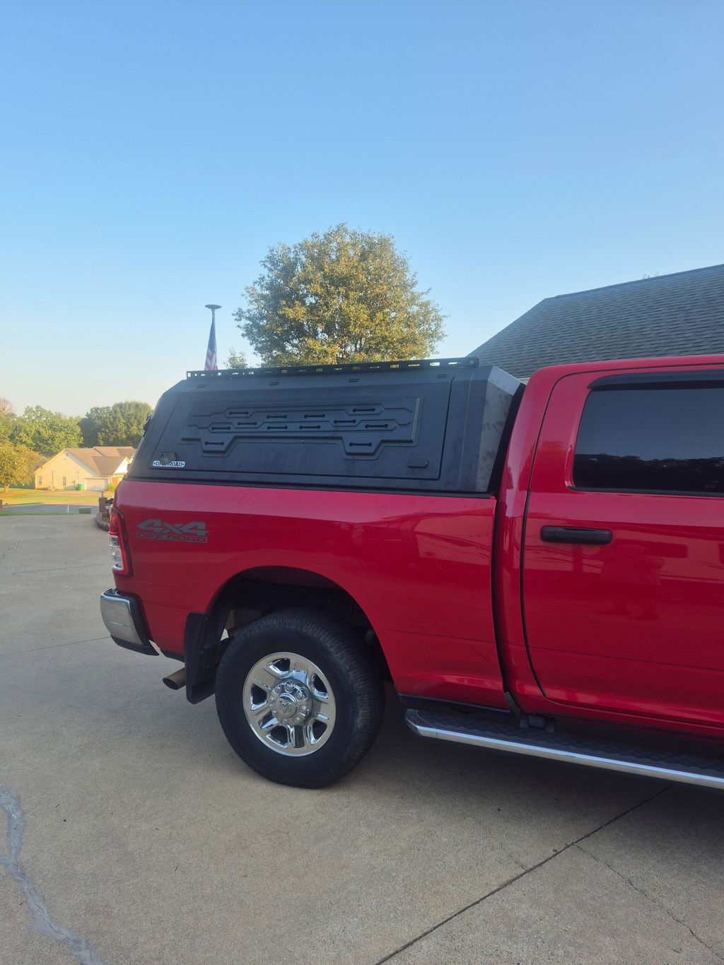 OPENROAD Aluminum Side Truck Cap For 2019-2026 RAM 2500 6'4" Bed - PP2PL330011