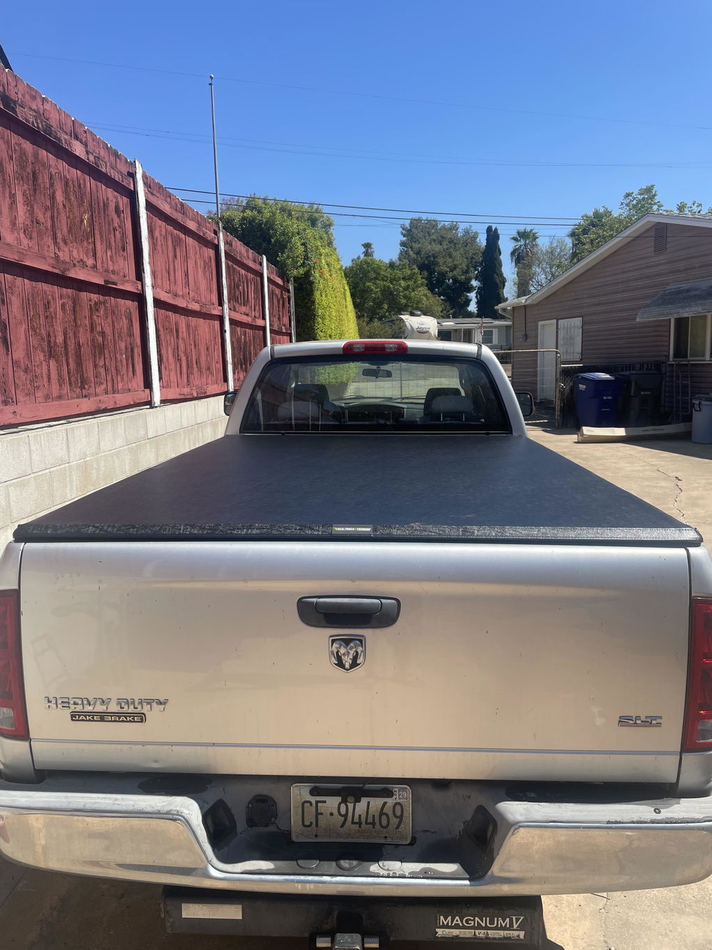 TruXedo TruXport Soft Roll-Up Tonneau Cover For 2002-2008 Dodge RAM 1500 & 2003-2009 2500/3500 8' Bed - 248101