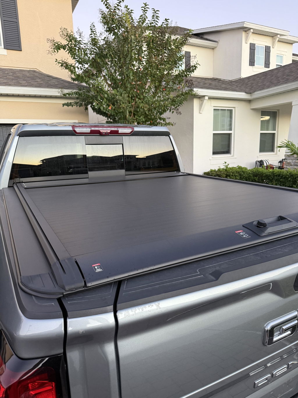 OPENROAD Manual Retractable Tonneau Cover For 19-26 Chevy/GMC Silverado/Sierra 1500 5'8" Bed - PP2PL130032