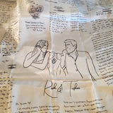 The Love Notes Custom Suit Lining