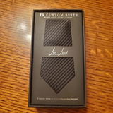 Classic Black Stripe 3.2" Silk Tie