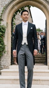 The Metropolitan Grandeur Tailcoat Ensemble | Black Tail Tuxedo