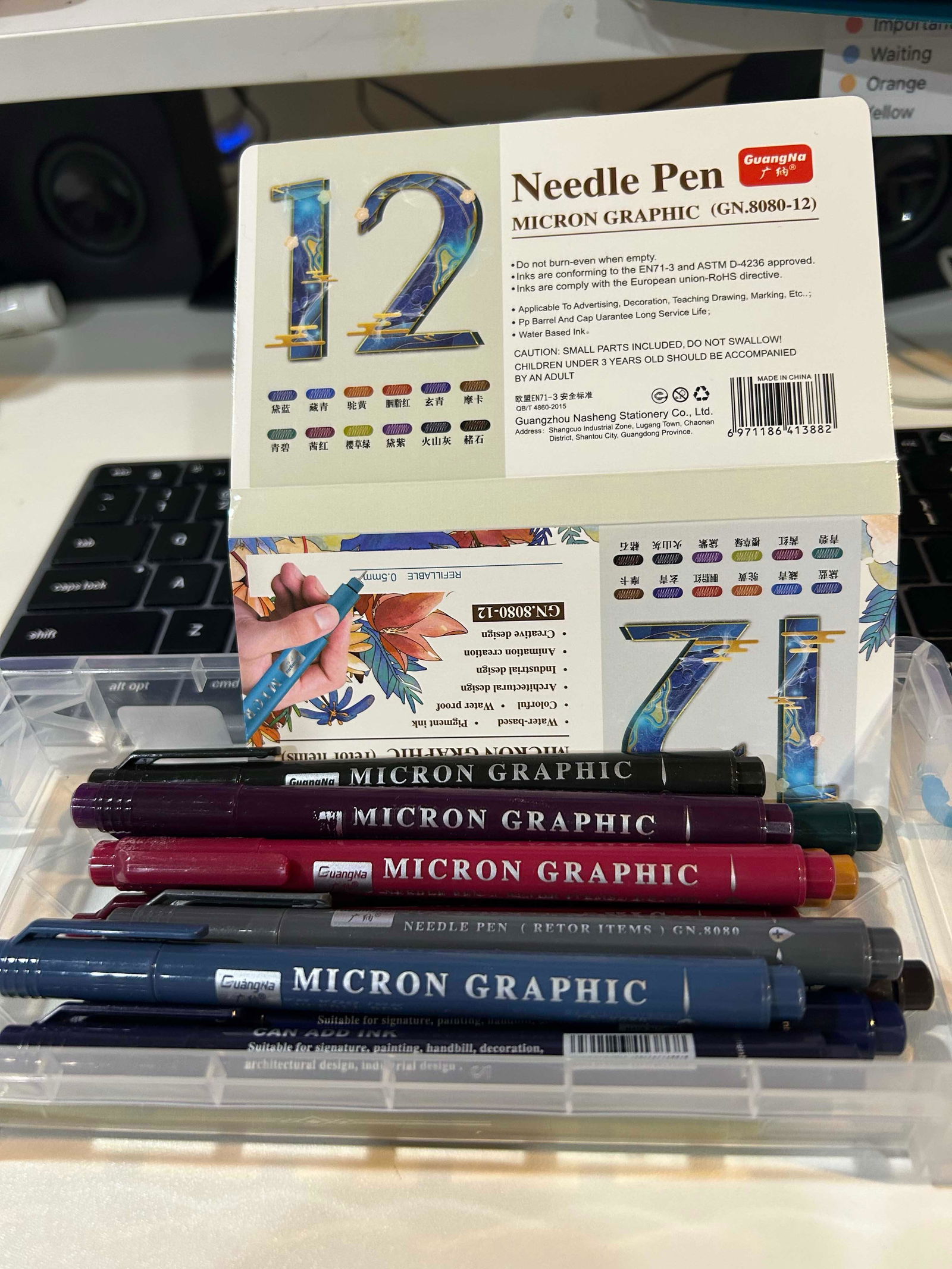 MORRIS ATTICA Gradient Resin Mechanical Pencil (0.5mm)