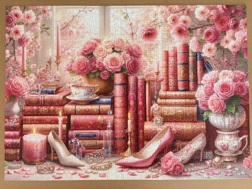 Floral Garden Apron Love Jigsaw Puzzle
